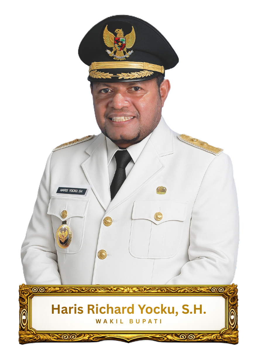 Foto Wakil Bupati Haris Richard Yocku