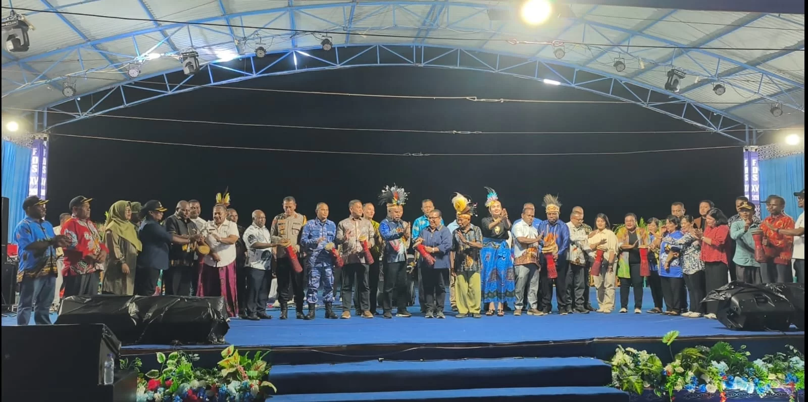 Tutup Pra FDS XV, Bupati Yunus Wonda: Jaga Budaya, Kembangkan Pariwisata Lokal Kabupaten Jayapura
