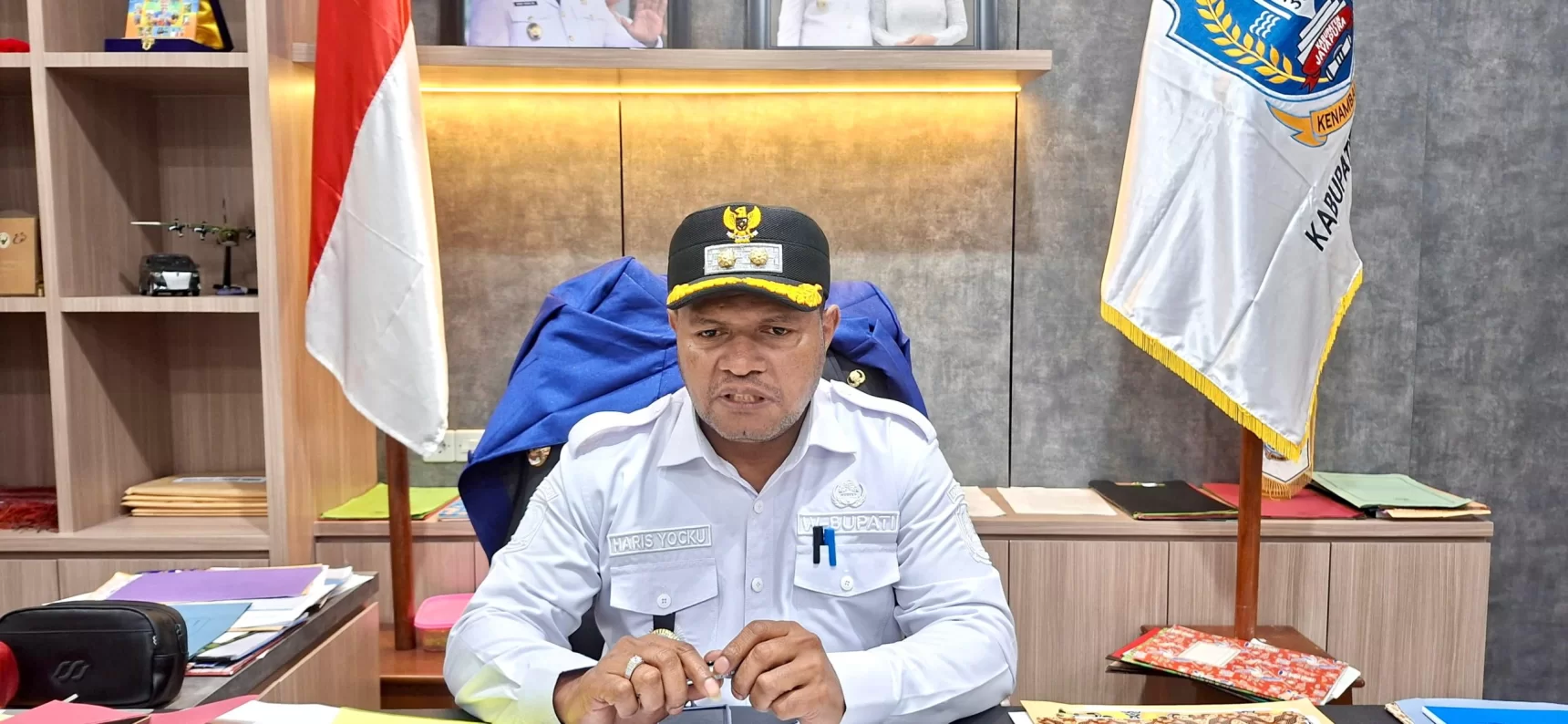 Audiens Dengan Pengurus GMKI Sentani, Ini yang Disampaikan Wabup Haris Yocku