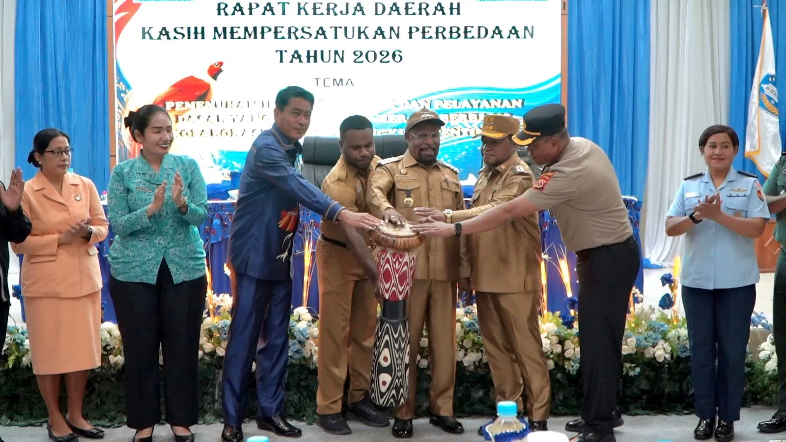 Bupati Jayapura Resmi Buka Rakerda 2026: Fokus Infrastruktur dan Pelayanan Dasar yang Merata
