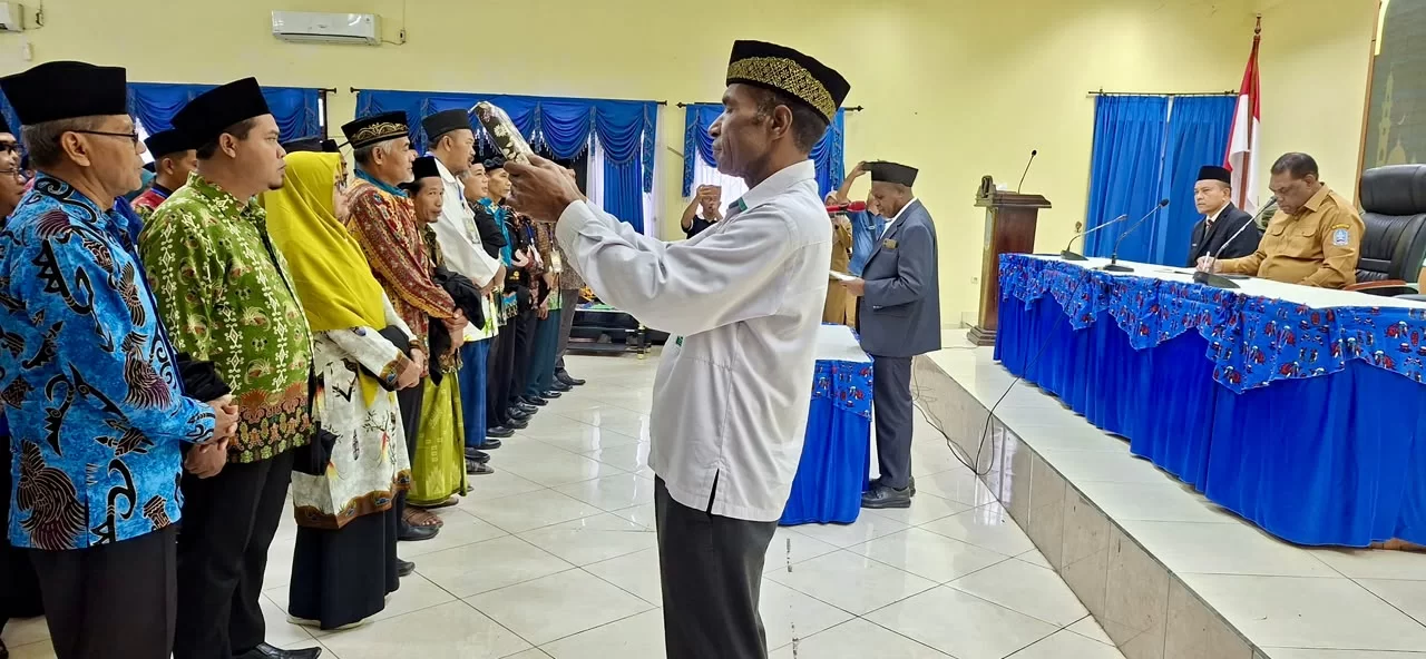 Dewan Hakim MTQ XXXI Papua Dilantik, Sekda Yambe Minta Jaga Integritas Menentukan Juara