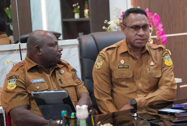 Dijadwalkan Bupati dan Wakil Bupati Kembali Melanjutkan Kunjungan Kerja Ke Distrik