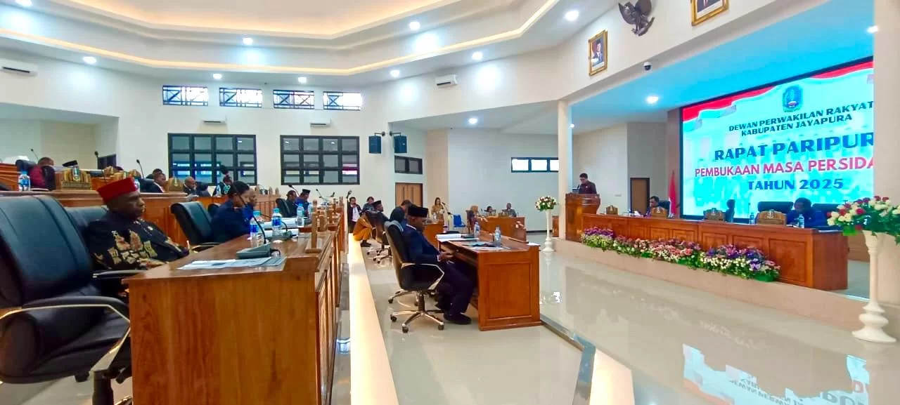 DPRK Jayapura Gelar Rapat Paripurna Masa Persidangan I TA 2025