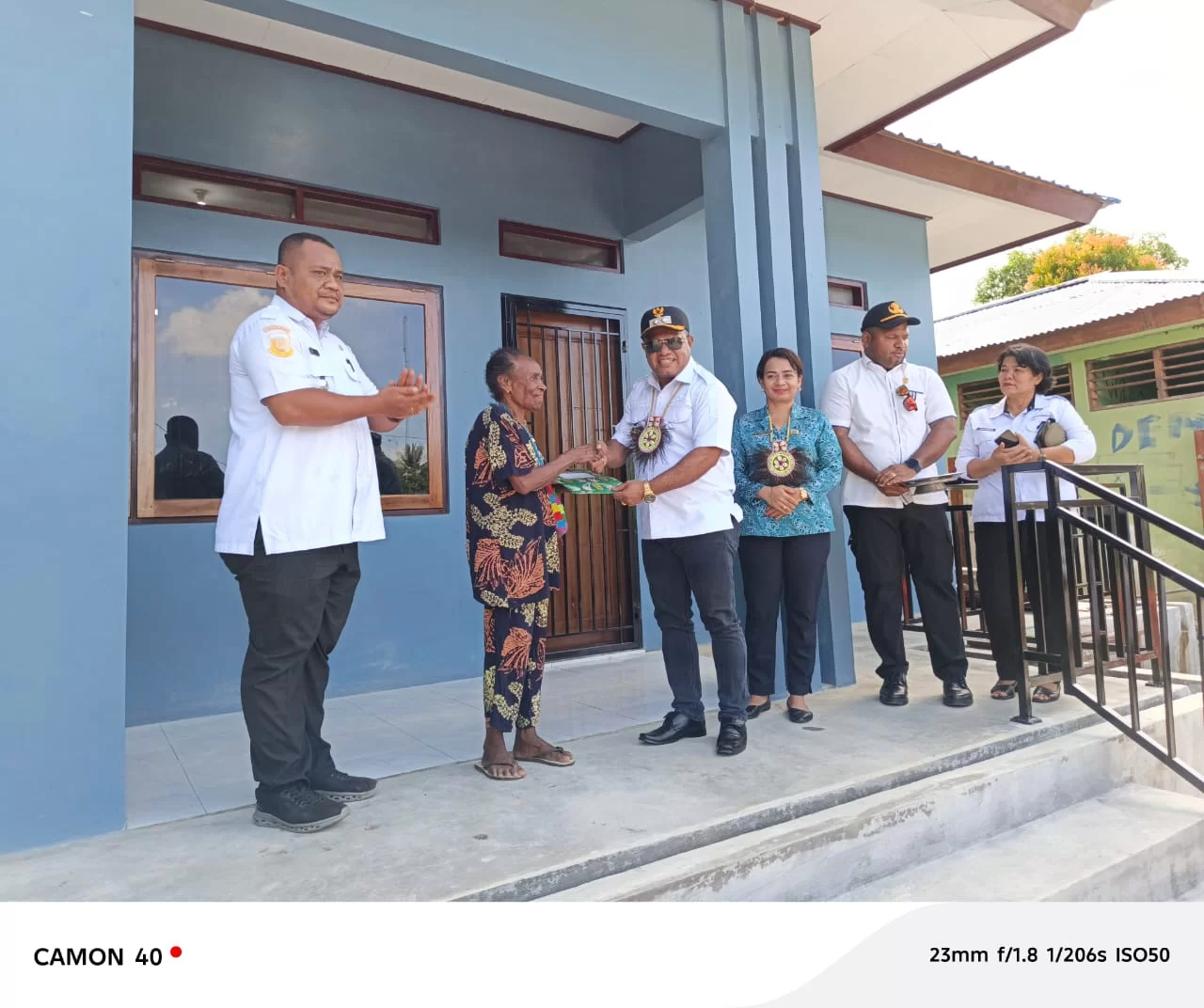 Dukung Program 3 Juta Rumah, Wabup Resmikan Sekaligus Serahkan Bantuan Rumah