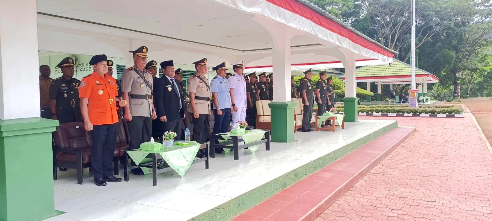 Hadiri Upacara Pembukaan Pertama Bintara Infanteri TNI AD, Wabup Haris Ucapkan Selamat