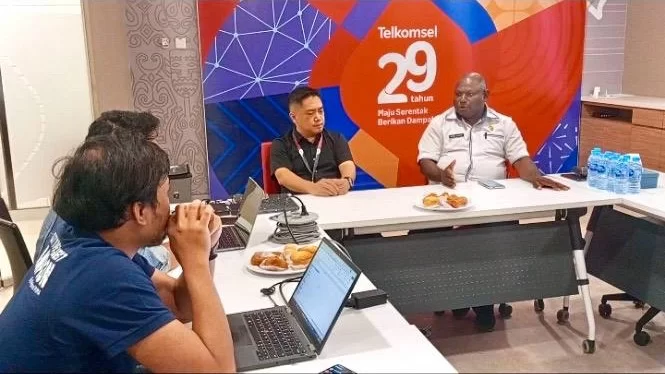 Jaringan Teknologi Baru, Solusi Blank Spot di Kabupaten Jayapura