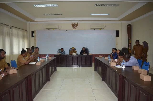 Jelang PSU, Pemkab Jayapura Kerjasama Dengan KPU dan Bawaslu Gelar Rakor