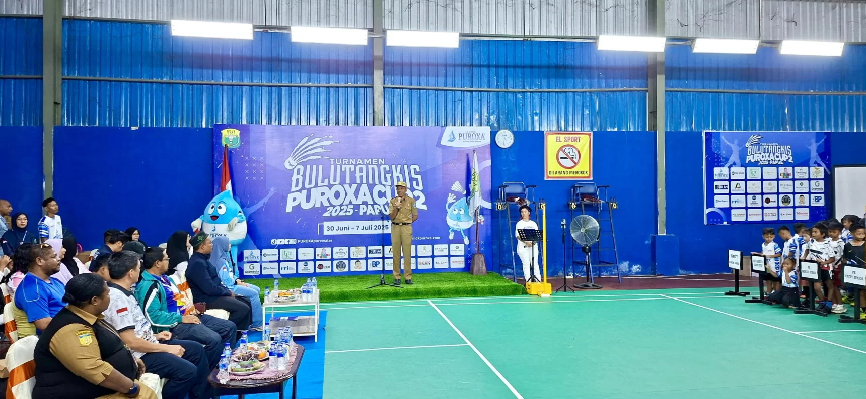 Kejuaraan Bulutangkis Puroxa Cup 2 Diikuti Ratusan Pebulutangkis se-Papua