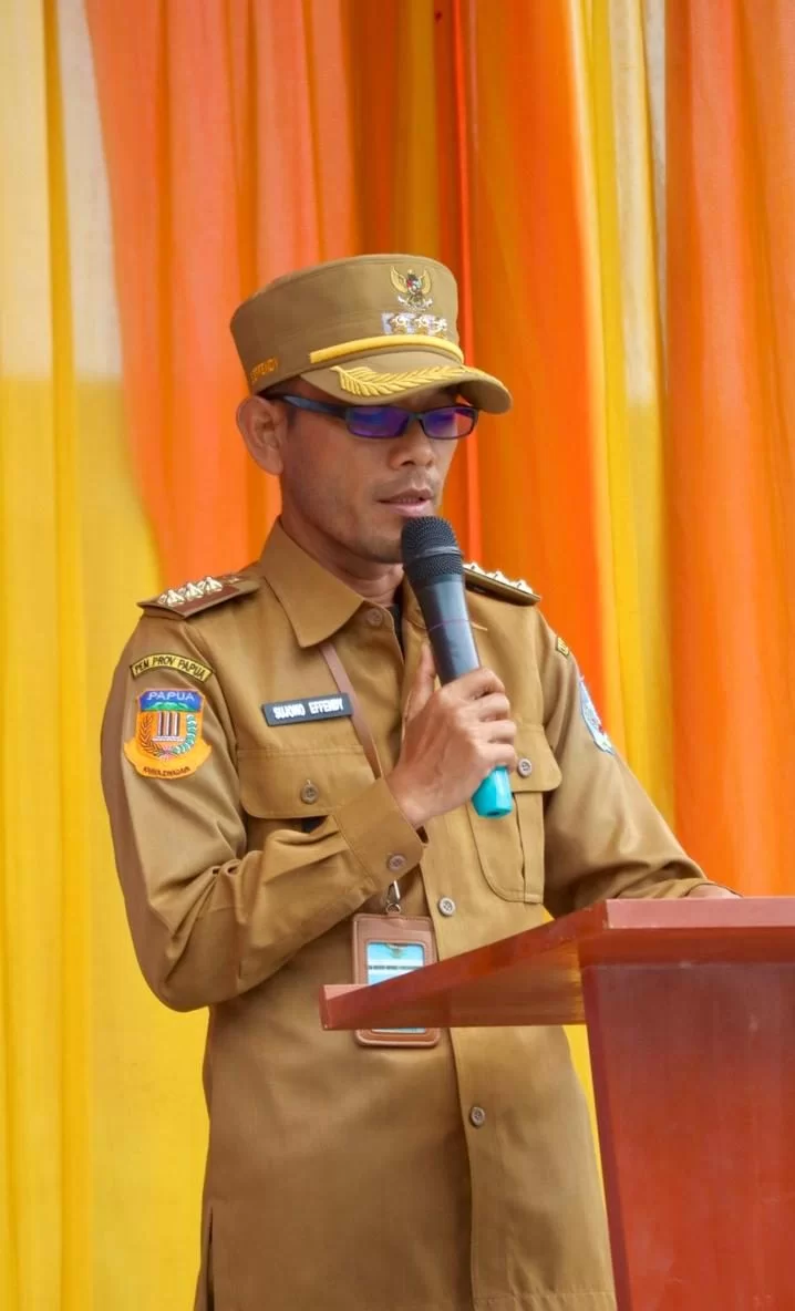 Kepala Distrik Nimbokrang Sujono Effendy Sampaikan Poin Strategis Musrenbang WP III Kabupaten Jayapura Tahun 2026