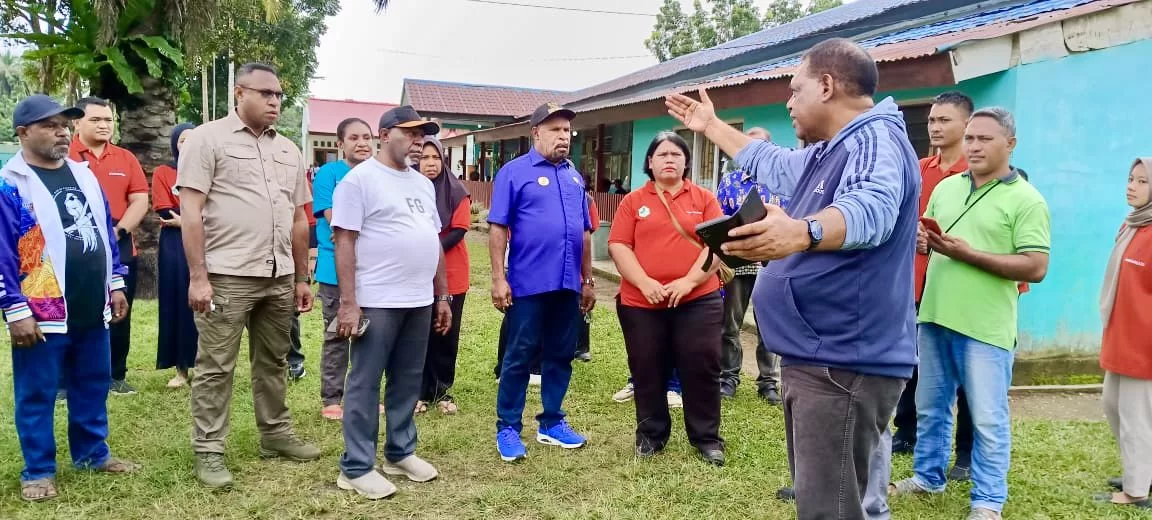 Konsen Pada Kesehatan, Bupati Yunus Wonda Lihat Langsung Puskesmas UPTD Lereh