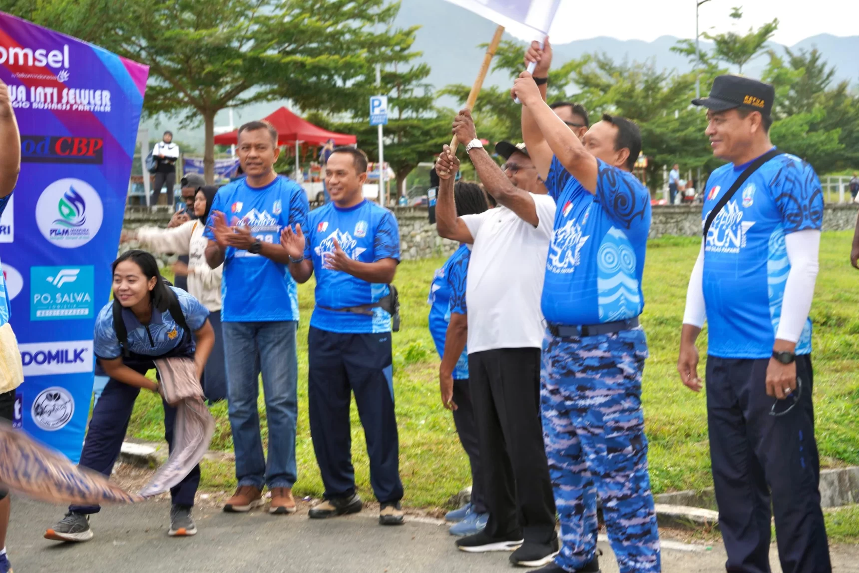 Lanud Silas Papare Gelar Cycloop Obstacle Run