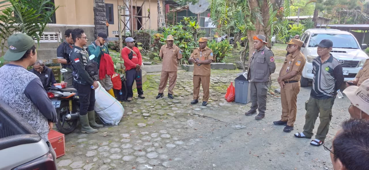 Lepas Tim Gabungan Mitigasi Cycloop, Pemkab Jayapura Tekankan Akurasi Analisis Mitigasi Bencana