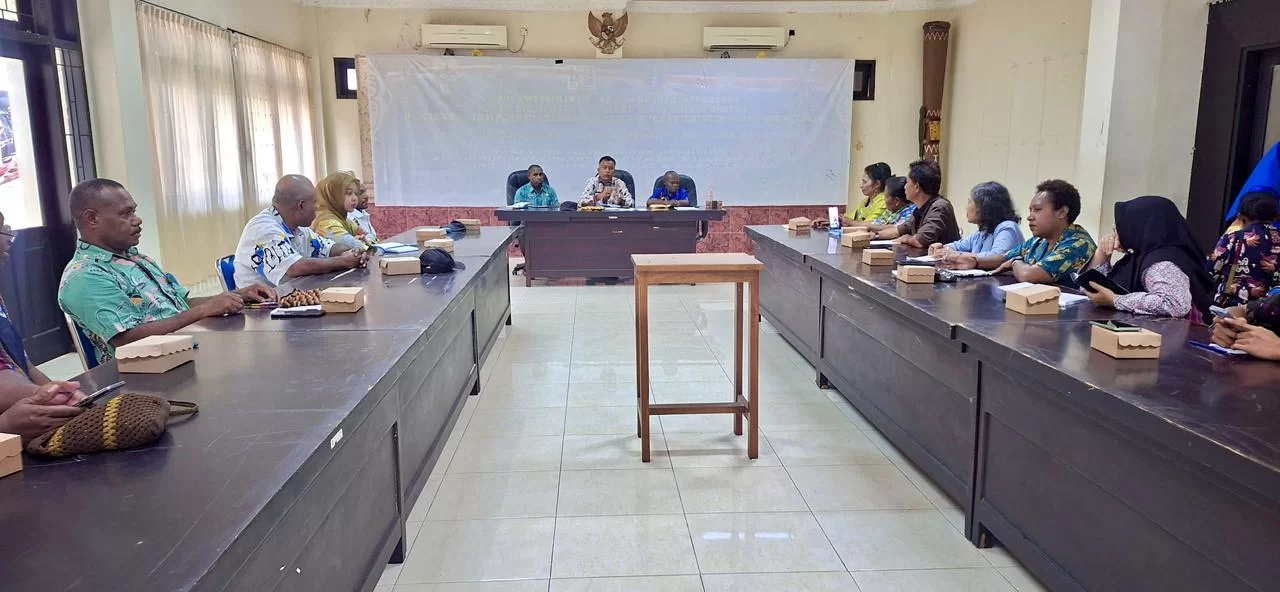 Matangkan Persiapan Penas XVII 2026 di Gorontalo, Pemerintah Kab Jayapura Bersama KTNA Lakukan Pertemuan