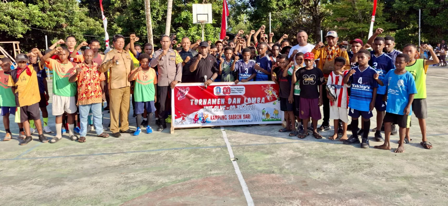 Meriahkan HUT RI ke- 80, Kampung Sabron Sari Gelar Perlombaan Positif