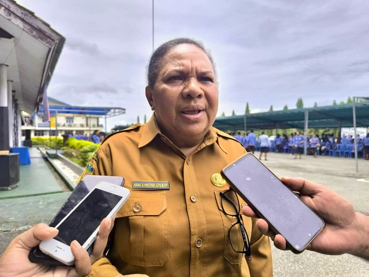 Mogok Mengajar, Plt Kadispen Keluarkan Surat Teguran Kepada Kepsek Guru SDN Inpres Doyo