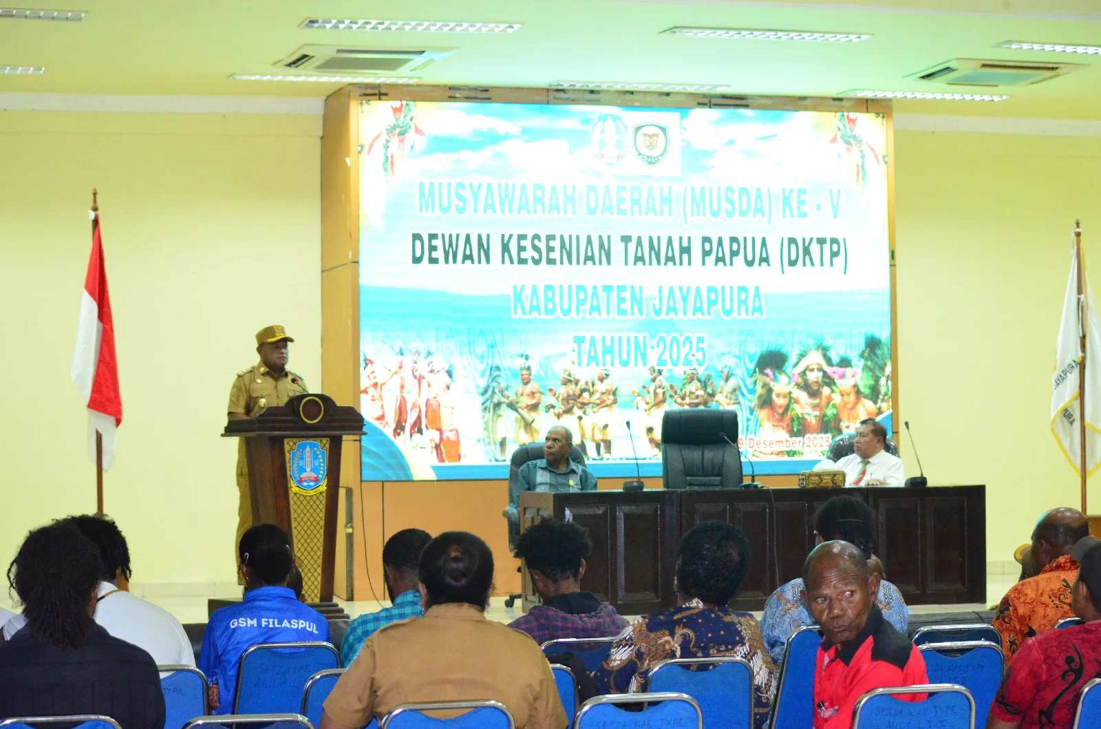 Musda DKTP Menjadi Moment Pengembangan Seni Budaya Di Kabupaten Jayapura