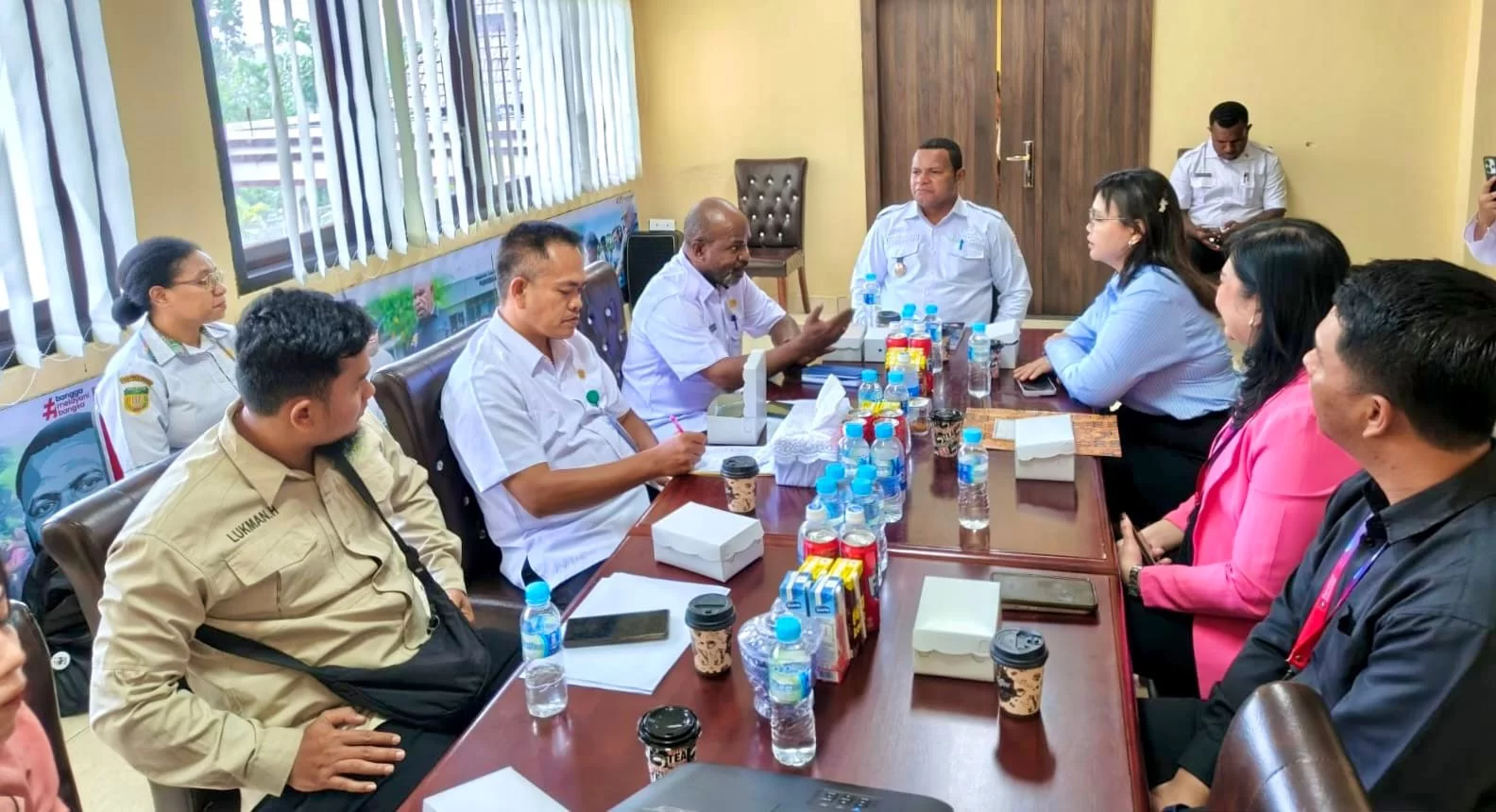 Pemkab Jayapura Berencana Kerjasama Dengan Bank BTN Kelola Retribusi Sampah