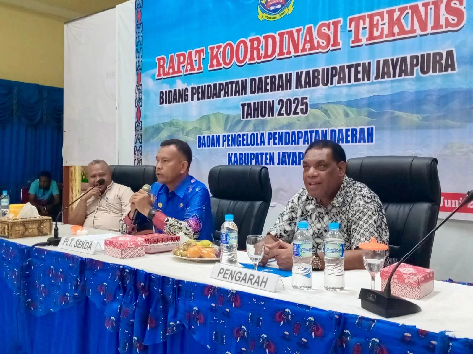 Pemkab Jayapura Gelar Rapat Koordinasi Teknis Pendapatan Daerah