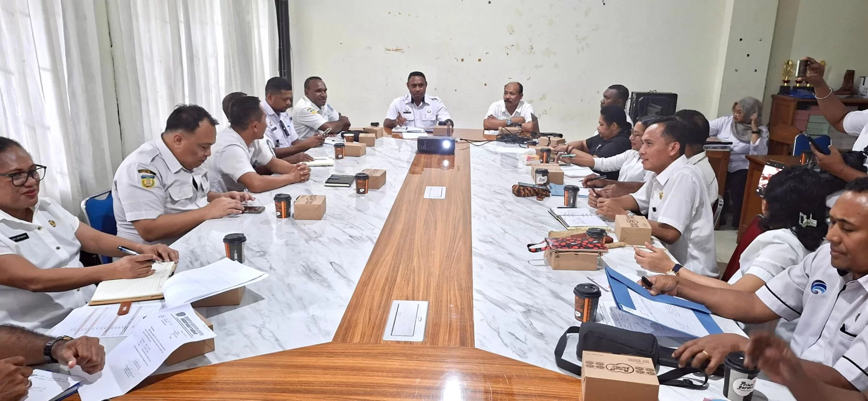 Pemkab Jayapura Mantapkan Persiapan HUT RI ke- 80