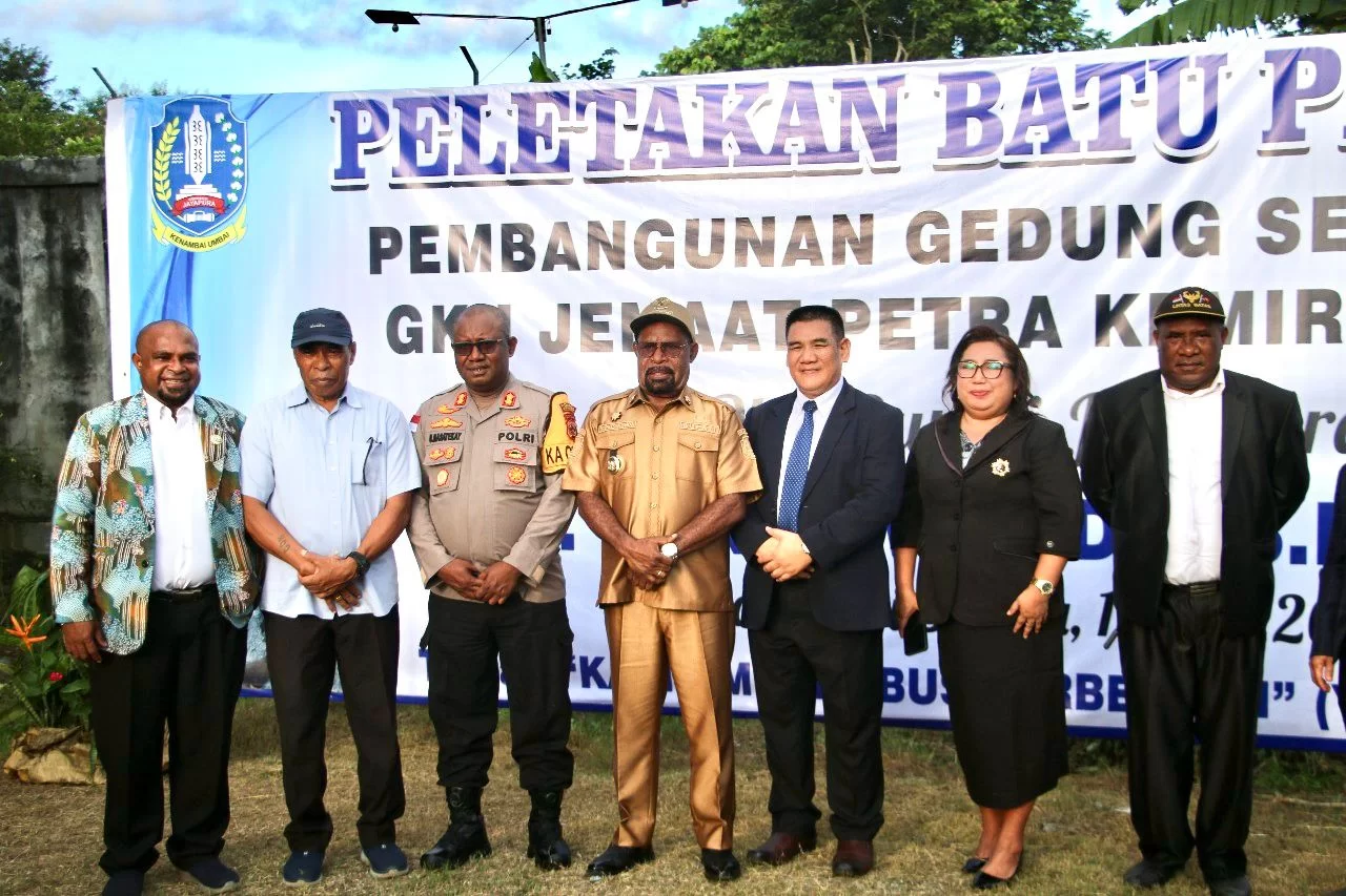 Pemkab Jayapura Terus Berkomitmen Mendukung Pembangunan Rumah Ibadah