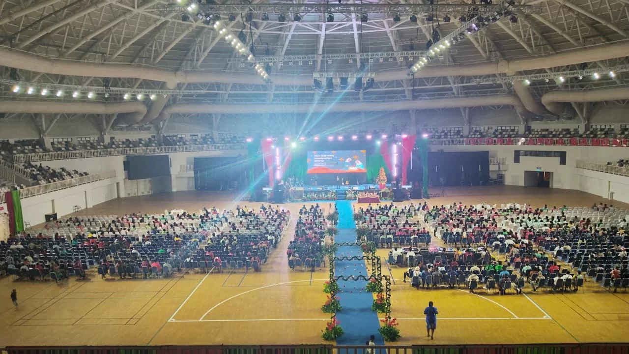 Perayaan Natal Pemkab Jayapura, Wabup Haris Yocku: Momentum Jalin Kebersamaan