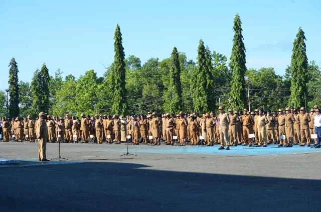 Pimpin Apel ASN, Bupati Tegaskan Pentingnya Disiplin, Loyalitas, dan Taat Aturan