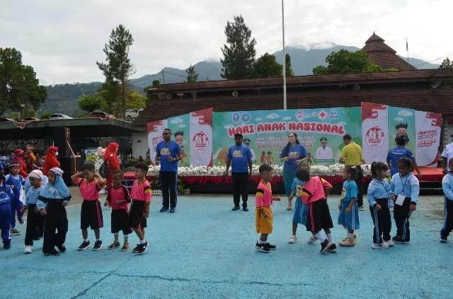 Rayakan Hari Anak Nasional Ke-41, Begini Pesan Bupati Jayapura