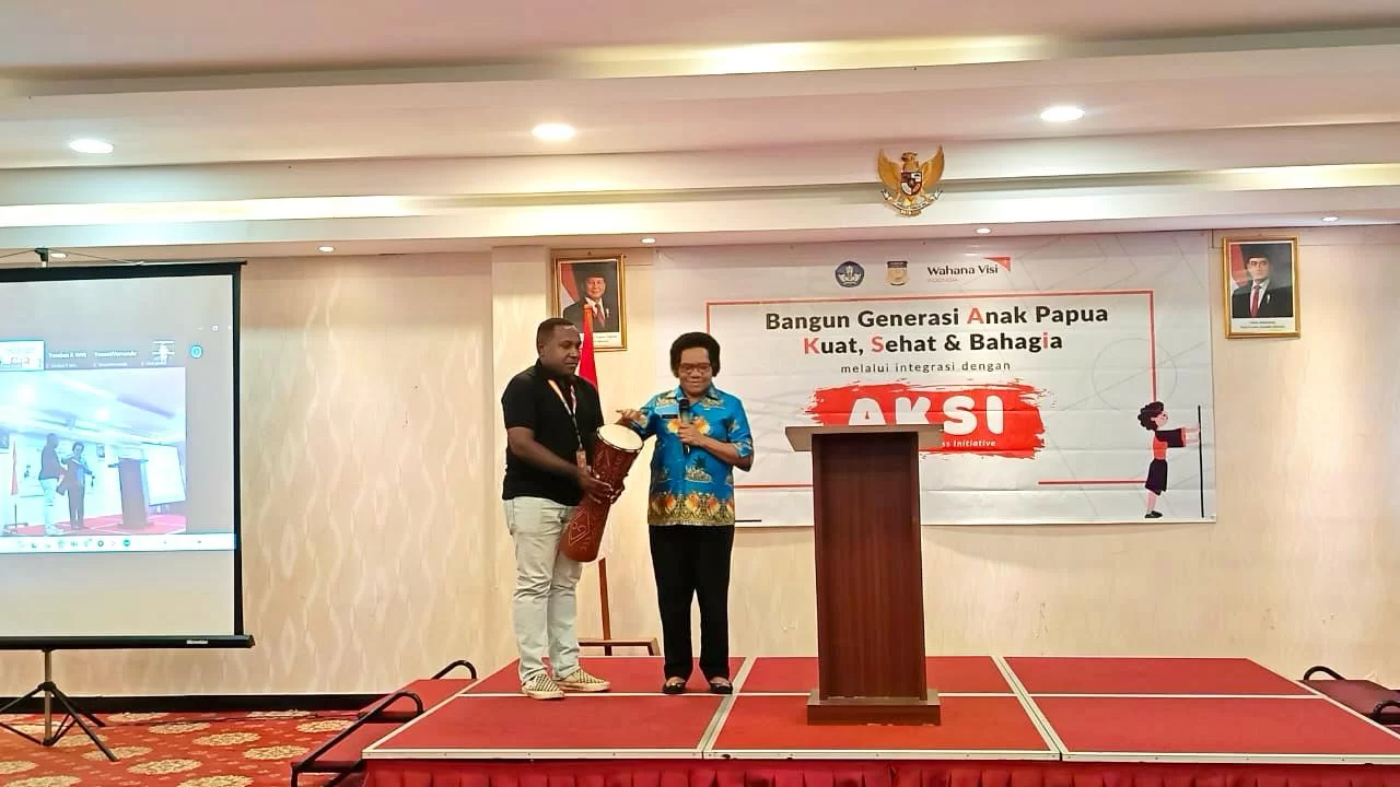 Wahana Visi Indonesia Bersama Pemkab Jayapura Memulai Program AKSI